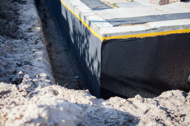 Professional Basement Waterproofing technician working in Novelty, OH